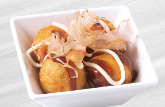 アツアツ揚げたこ焼き