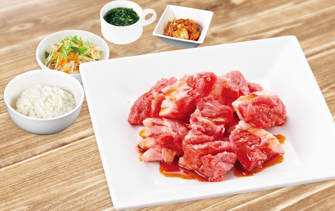 サイコロカルビランチ