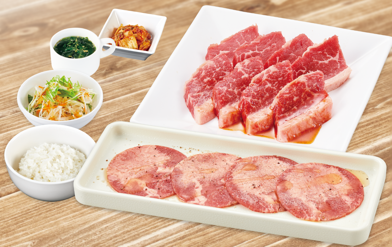 牛タン＆上ロースランチ