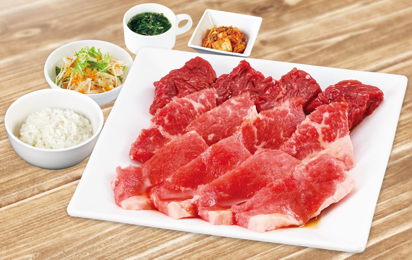 厳選３種盛りランチ