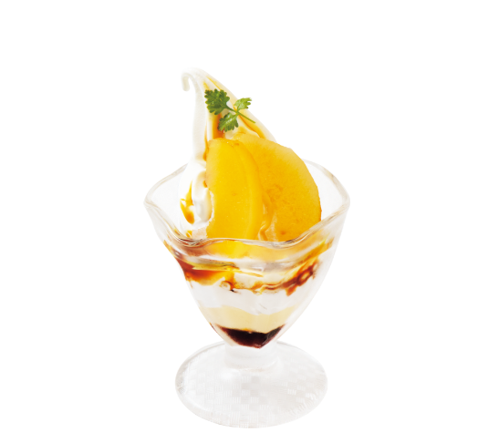 国産りんごのソフトクリーム