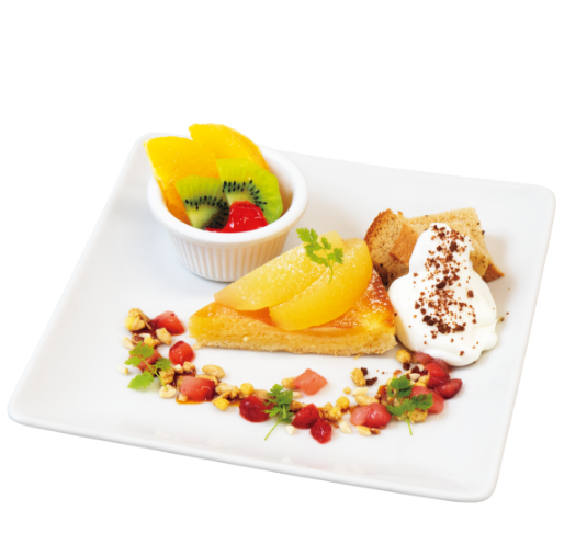 りんごのタルト盛り合わせ