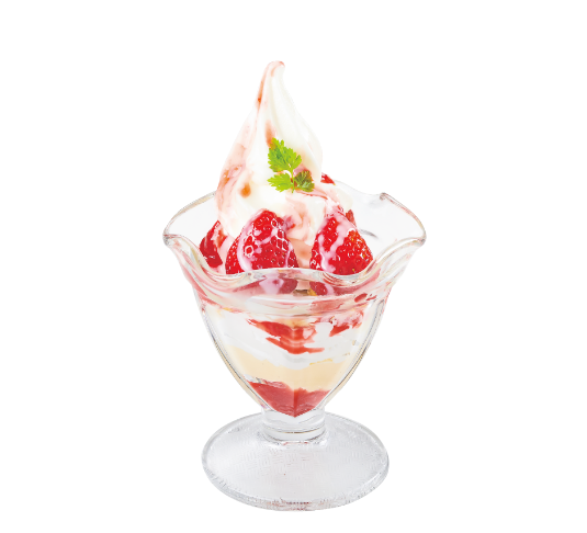 フレッシュ苺のソフトクリーム