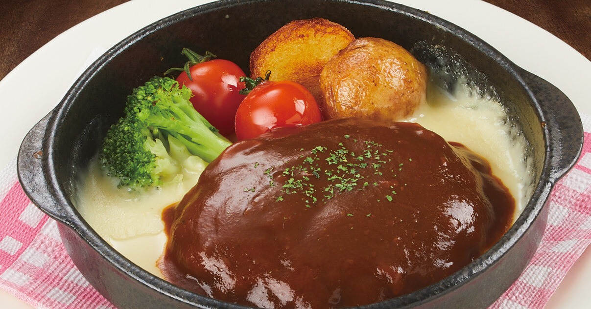 チーズフォンデュハンバーグ